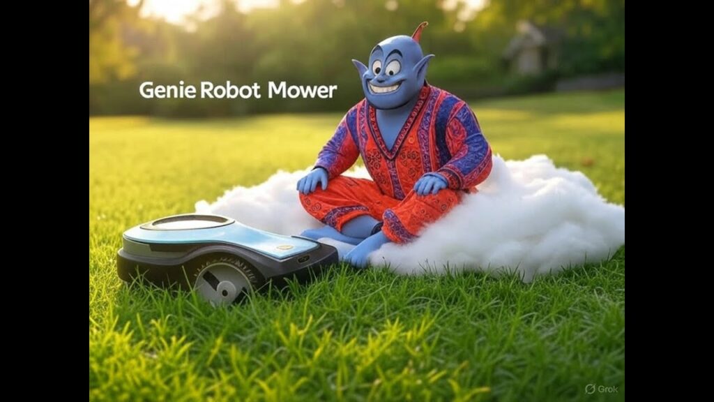 Anthbot  Genie 人工智能割草机器人开箱评测