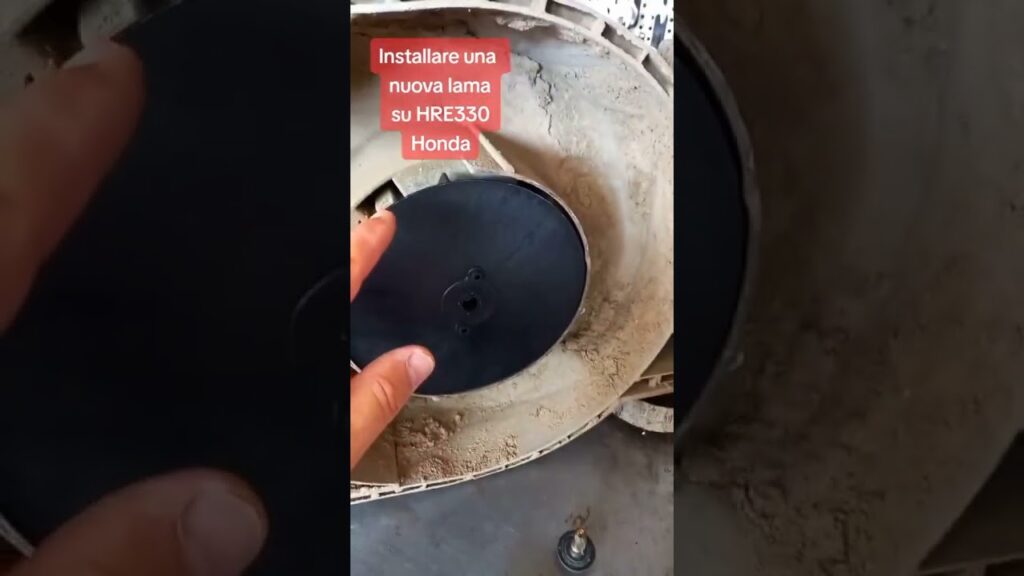 Come Installo una lama su rasaerba elettrico Honda HRE330 a filo