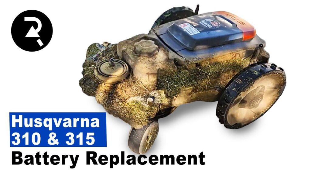 How To Replace The Battery: Husqvarna Automower 310, 315 & 315X