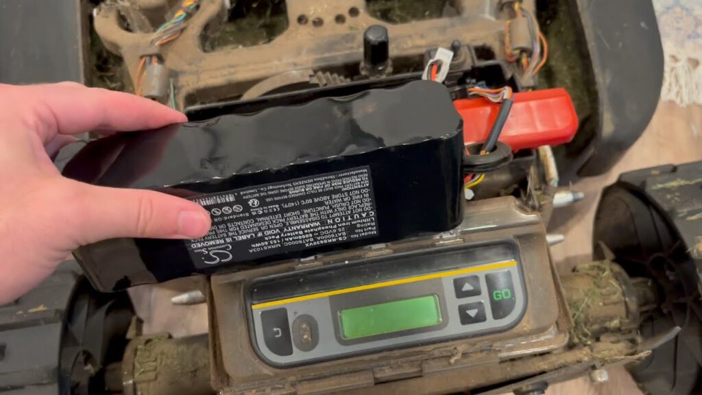 Replacing Robomow RS630 Battery