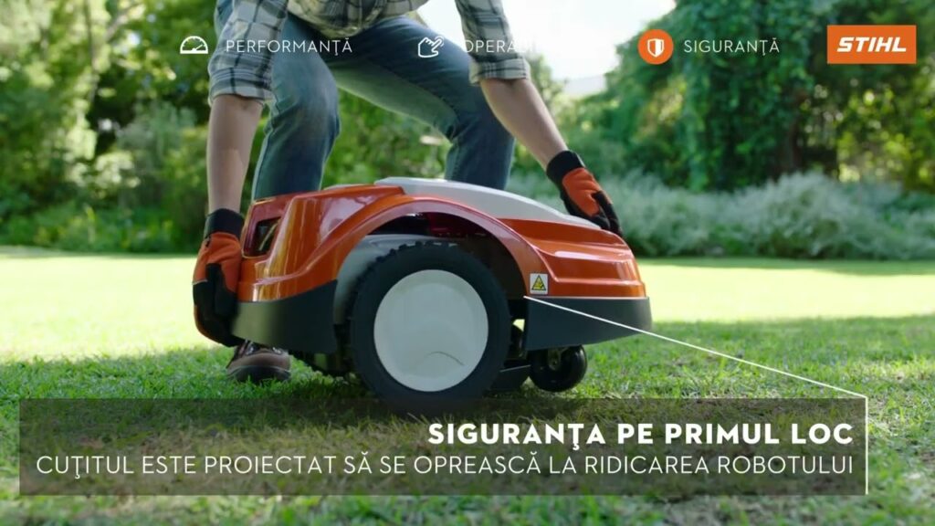 Robotul pentru tuns gazonul STIHL iMOW