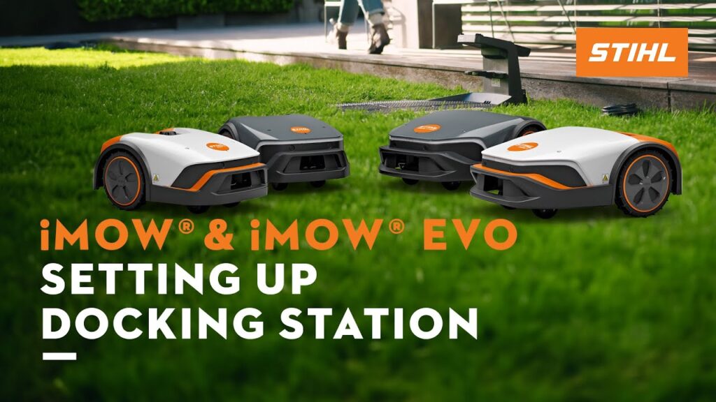 STIHL iMOW® robotic lawn mower I Setting up Dockingstation