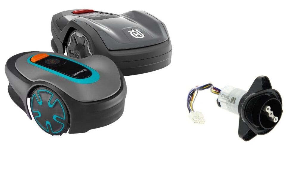 How to replace the cutting motor of Husqvarna Automower Aspire R4, Gardena Sileno Minimo