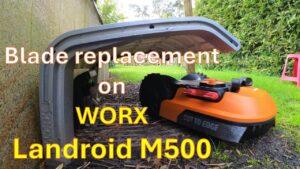 Blade replacement on Worx Landroid