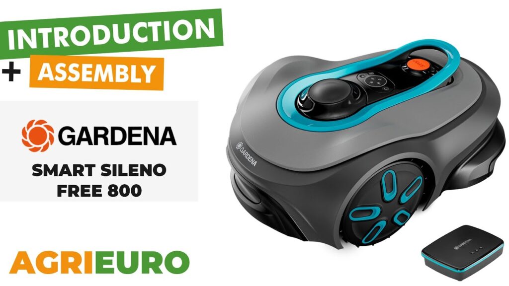 Gardena Smart SILENO Free 800 - Lawn Mower Robot - Presentation and Assembly