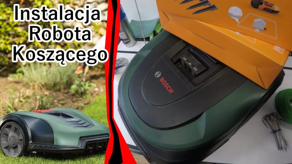 NIEprofesjonalny montaż robota koszącego. Jak ułożyć granice dla robota koszącego Bosch Indego?