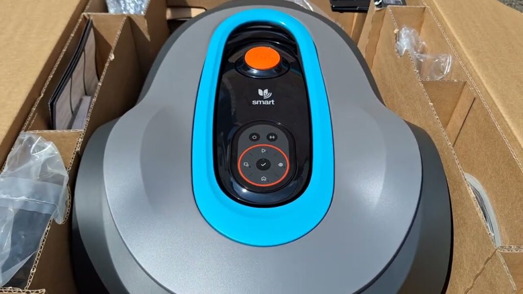 Robotic lawn mower GARDENA SMART SILENO MAX 900 Unboxing #gardena