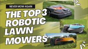 Top 3 robotic lawn mowers Husqvarna automower 450xh and its competitors!