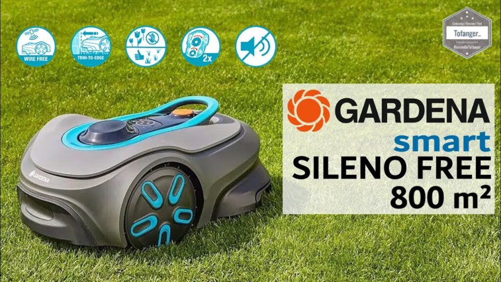 Gardena smart SILENO free 800m² ❤️Tondeuse robot connectée Gardena Husqvarna - GARDENA smart system