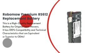 Replacement Battery for Robomow Premium RS612