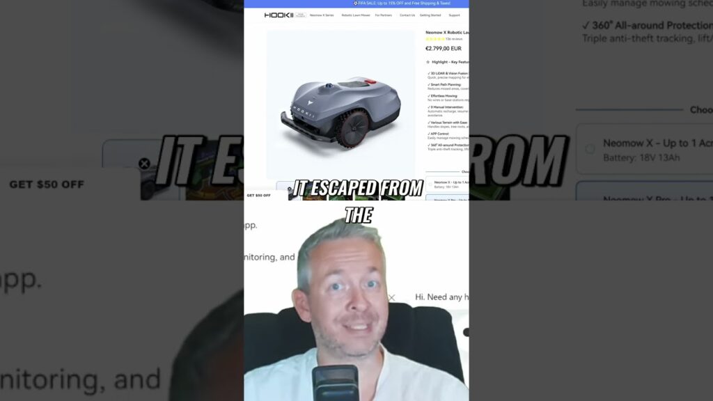 Robot Lawnmower Does All The Work! Testing Neomow X!
