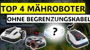 TOP 4 MÄHROBOTER ohne Begrenzungskabel 2025 ►Testsieger!