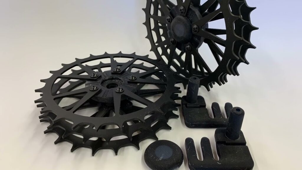 WORX Landroid DIY wheels. Super grip.