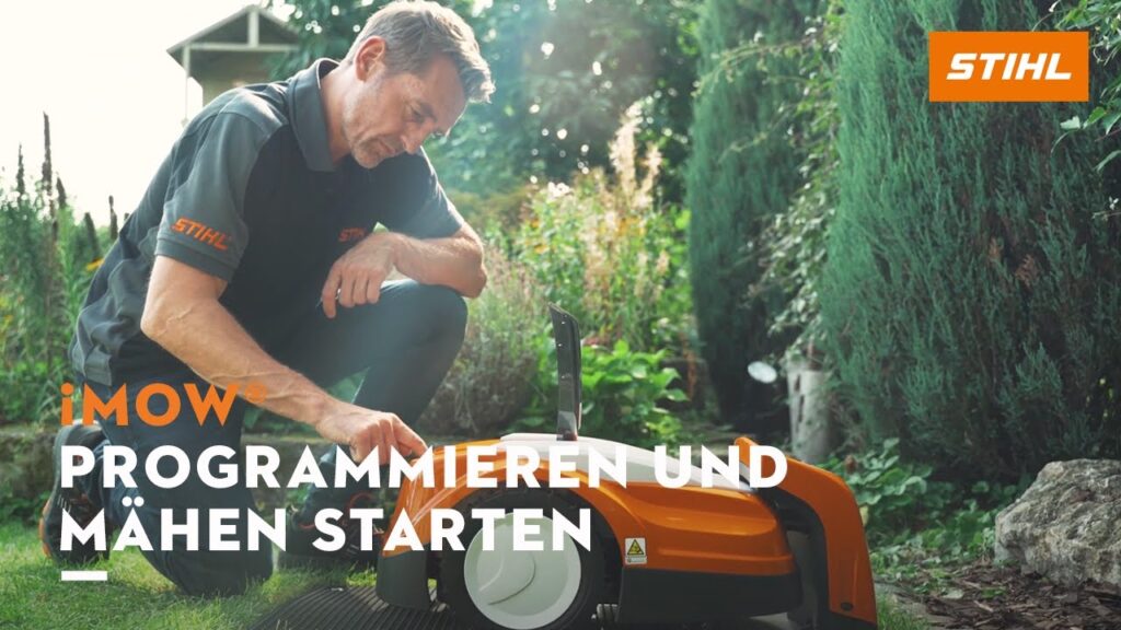 iMOW® Mähroboter: Programmieren und Mähen starten (6/8)