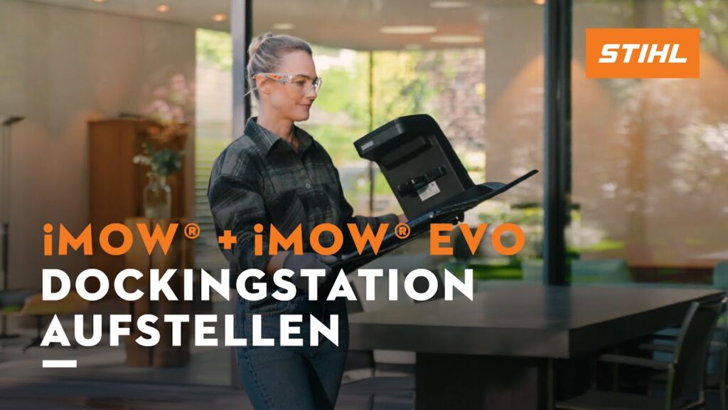 iMOW®️ 5,6,7  I Dockingstation aufstellen (3/13)
