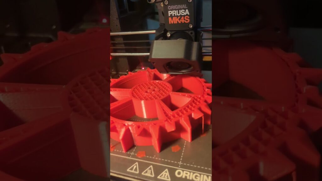 3d printing a robot mower wheel