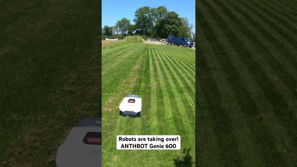 Robots are taking over! #asmrvideo #anthbot #robot #robomower