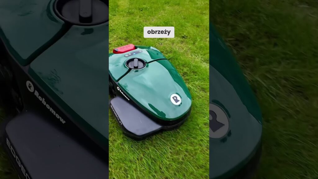 ⚠️Seria RK to mistrzowie w dokaszaniu wąskich obrzeży😎#robotkoszący #kosiarkaautomatyczna