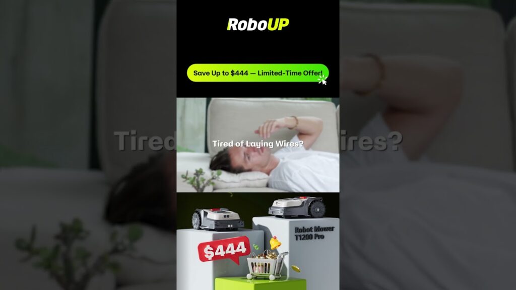 Tired of Laying Wires for Your Lawn?