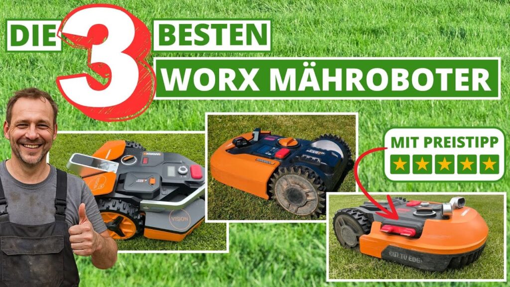 Die 3 besten WORX Landroid Mähroboter - Mit Testergebnissen