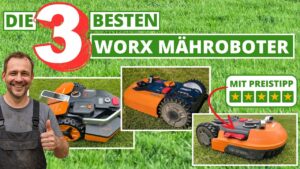 Die 3 besten WORX Landroid Mähroboter - Mit Testergebnissen