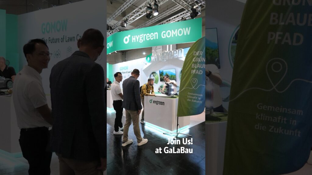 HYgreen GOMOW Takes Center Stage at GaLaBau 2024: The Future of Lawn Care