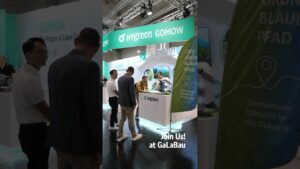 HYgreen GOMOW Takes Center Stage at GaLaBau 2024: The Future of Lawn Care