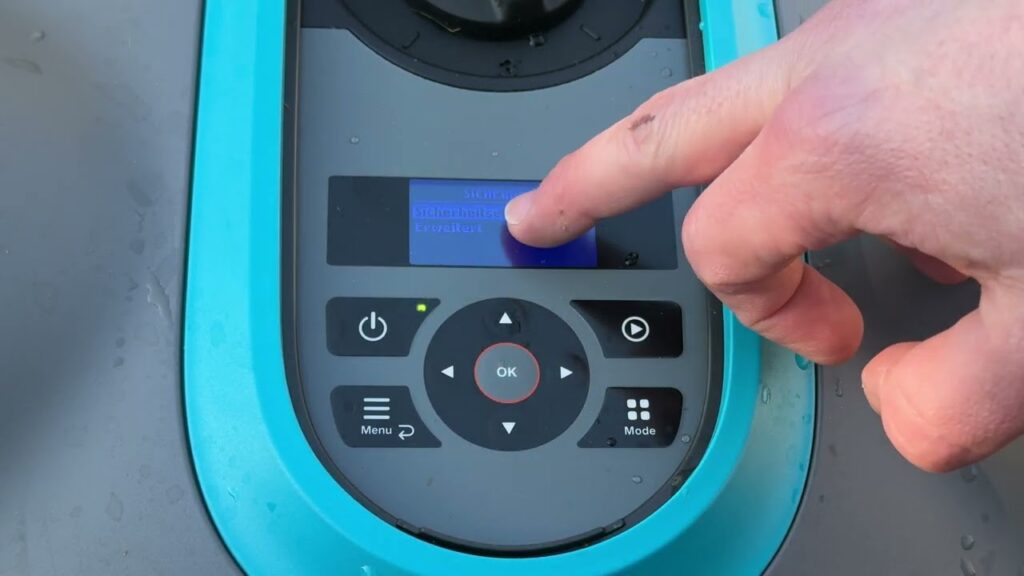 PIN (Kennwort) ändern am Gardena SILENO City/Life Mähroboter Anleitung