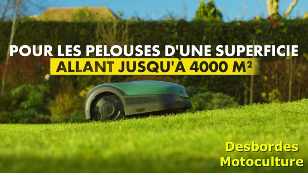 Présentation Robomow RK 3000 et 4000 pro