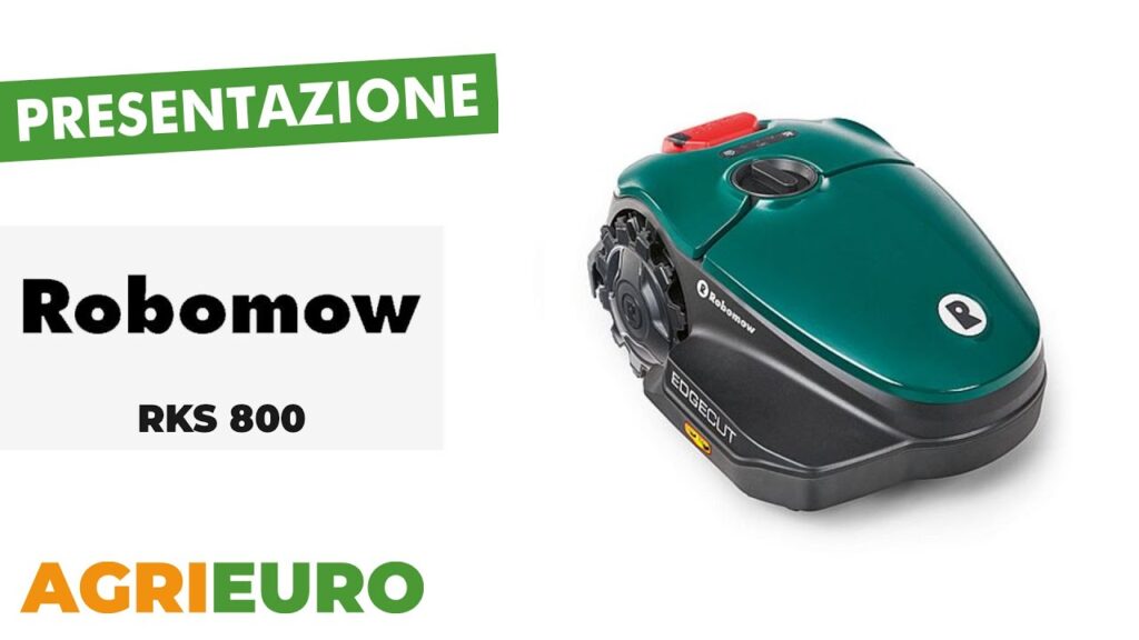 Presentazione del Robot rasaerba Robomow RKS 800