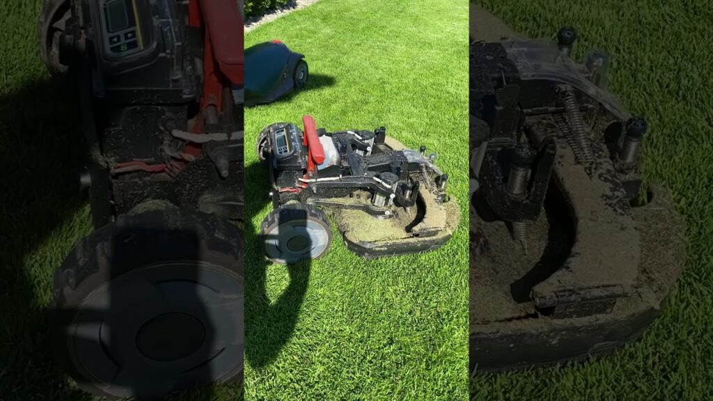 Robot koszący Robomow - przed serwisem