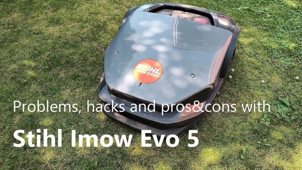 Stihl Imow Evo problems and a hack
