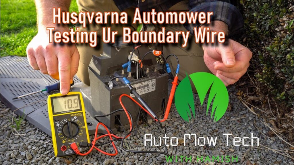 Testing Your Boundary Wire Husqvarna Automower