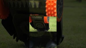 Visit a robotic lawnmower with smart sensor technology