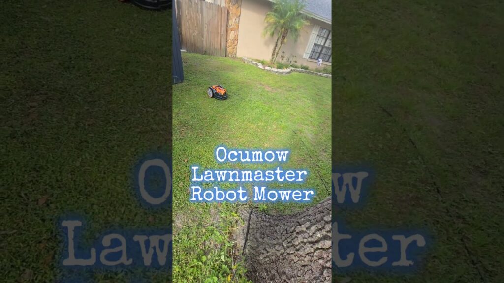 #robotmower #ocumow #lawnmaster #grasscutting