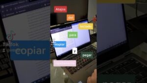 Atajos del teclado para copiar y pegar rápidamente. #shorts