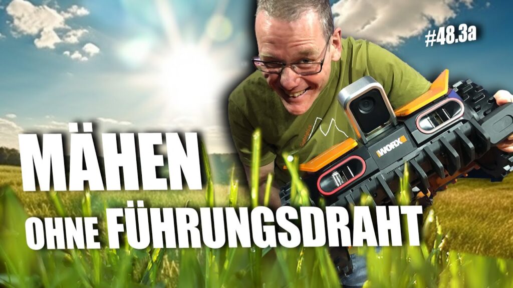 Einfacher Rasenmähen: Mähroboter ohne Führungsdraht von Worx | c’t uplink 48.3a