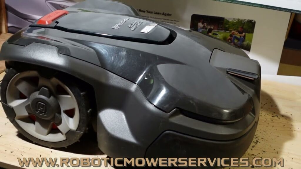 How To Remove The Body Of A Husqvarna 405X & 415X Automower For Cleaning And Other Repairs