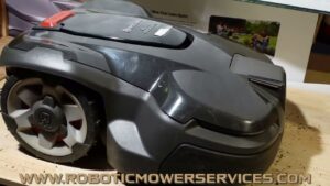 How To Remove The Body Of A Husqvarna 405X & 415X Automower For Cleaning And Other Repairs