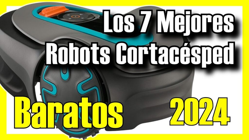 🔥 Los 7 MEJORES Robots Cortacésped BARATOS de Amazon [2024]✅[Calidad/Precio] Sin Cable / Automáticos