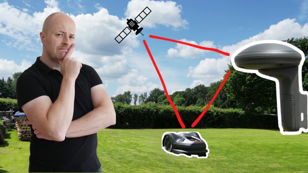 Mähroboter mit GPS 🤔 Husqvarna Nera 410XE mit EPOS im Aufbau