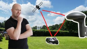 Mähroboter mit GPS 🤔 Husqvarna Nera 410XE mit EPOS im Aufbau