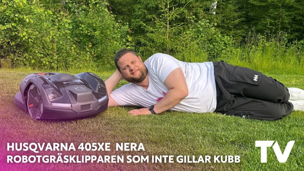 Slinglöst, smärtfritt och nästan självständigt – vi spanar in Husqvarna Automower 405XE NERA