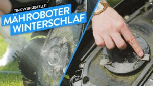 So bringst du deinen Mähroboter in den Winterschlaf - tink