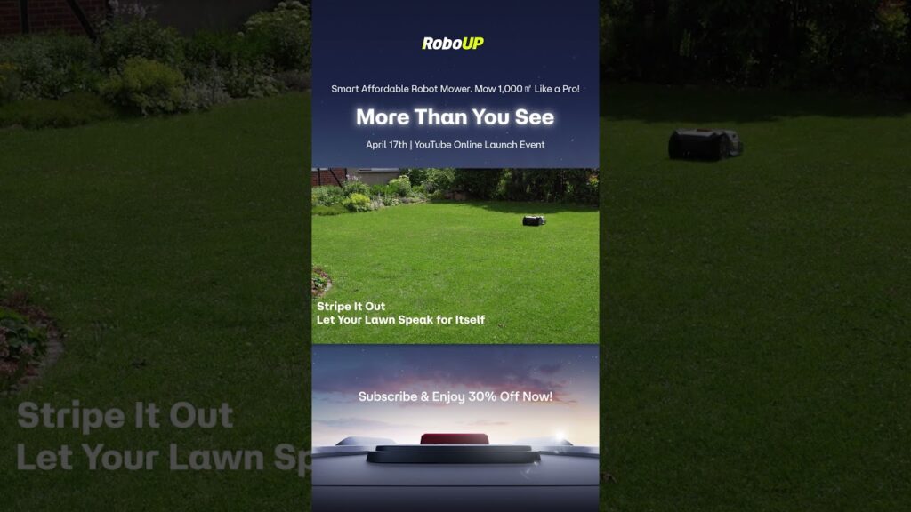 Stripe it out, Your lawn speak for itself