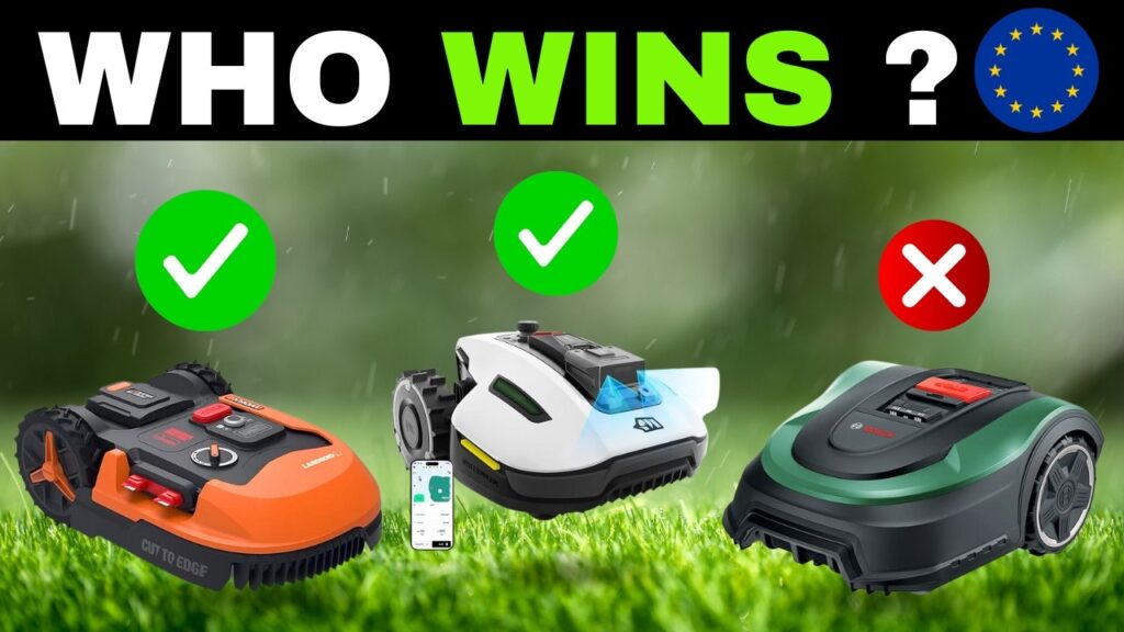 ✅ TOP 9 Best Robot Lawn Mowers in Europe [2025] 🔋 For Small & Large Lawns, Slopes & Hills | Amazon