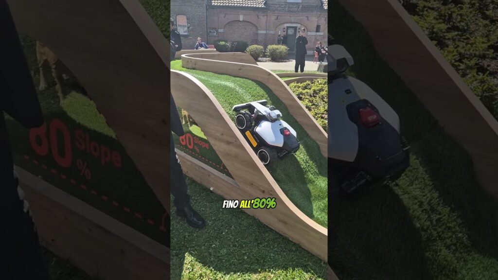 YUKA, il robot TAGLIAERBA che RACCOGLIE anche l’erba!!