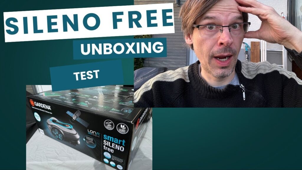 GARDENA Smart SILENO FREE - Unboxing, Inbetriebnahme, ERSTER TEST - Besser als Mammotion, Navimow?