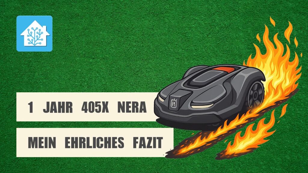 Mein Fazit nach 1 Jahr Husqvarna Automower 405X NERA - Schnittmuster, Home Assistant & Erfahrungen